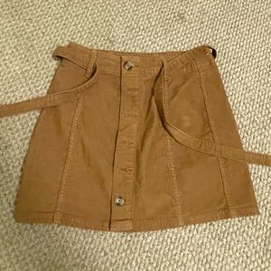 small american eagle super-stretch corduroy skirt